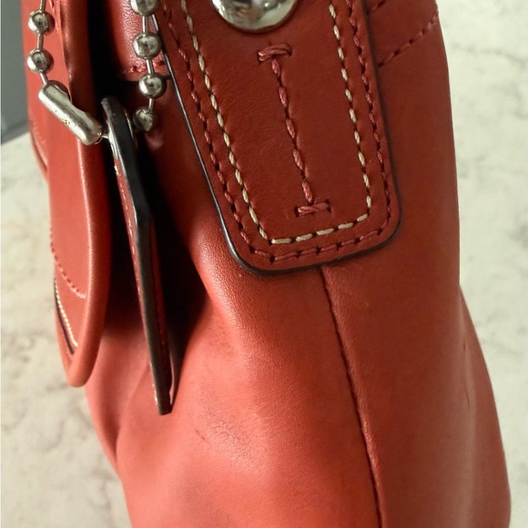 Coach Vibrant Leather Shoulder Bag - Picture 7 of 16
